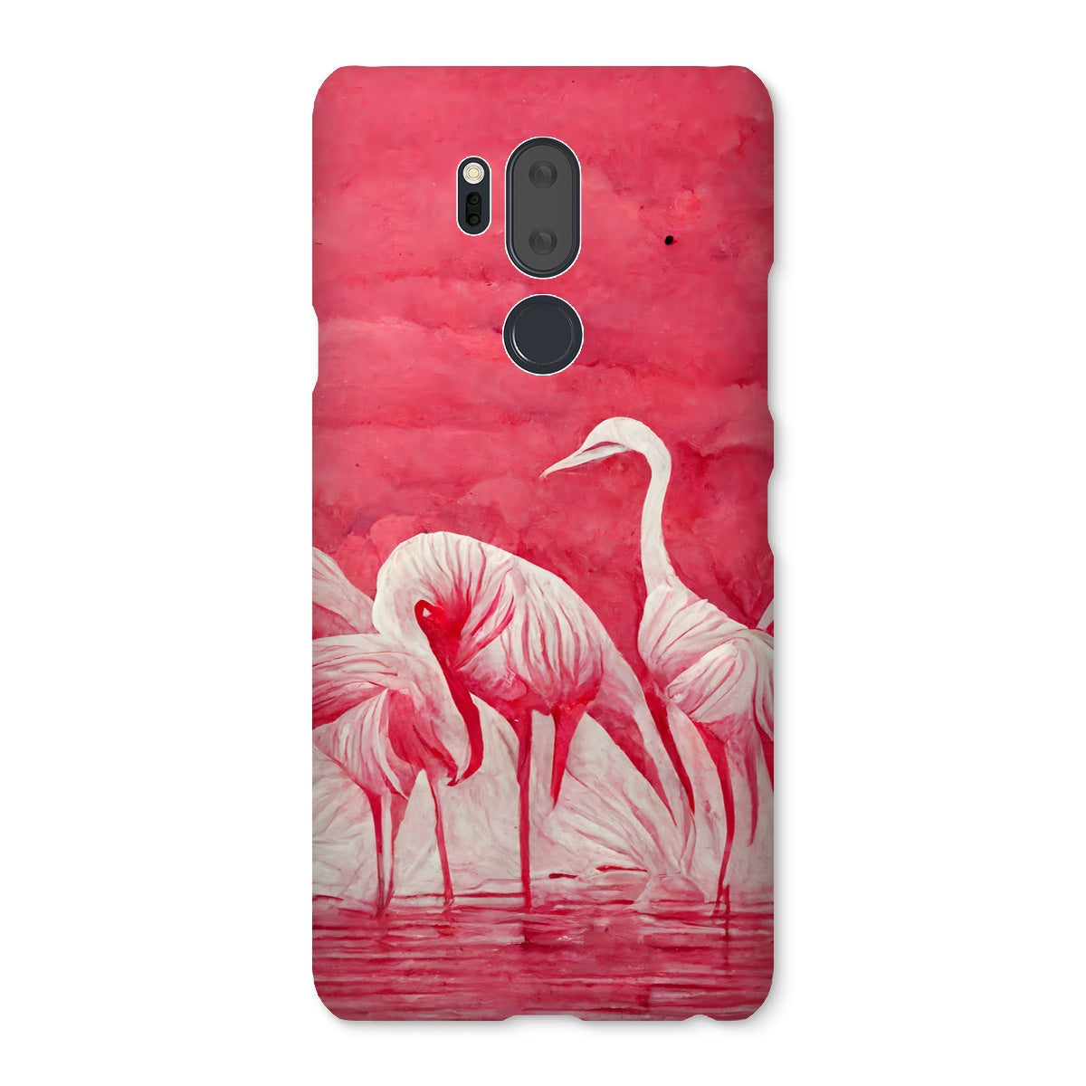 Flamingo Get Together Snap Phone Case