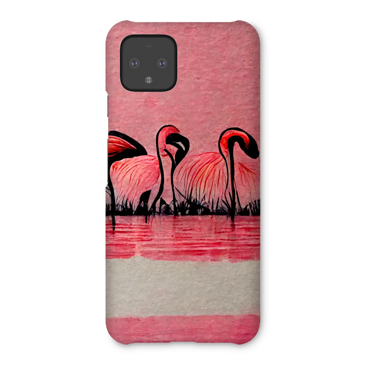 Flamingo Dinner Meetup Snap Phone Case