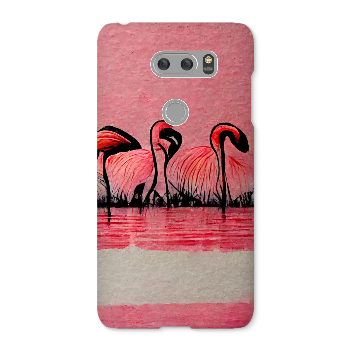 Flamingo Dinner Meetup Snap Phone Case