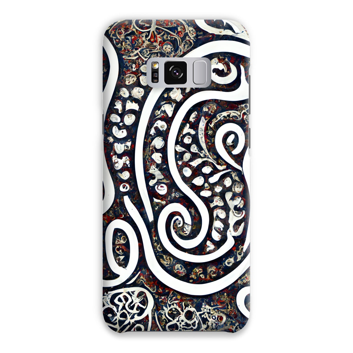 Swirling Paisley Snap Phone Case