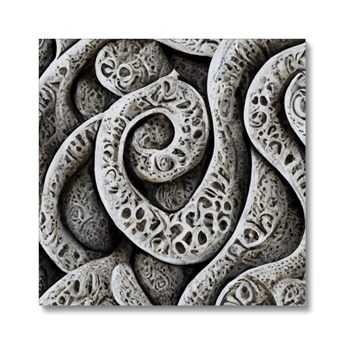 Stone Carvings Canvas