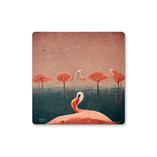 Flamingo Fans Coaster