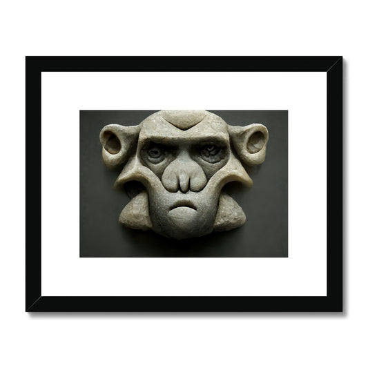 Stone Faced  Framed & Mounted Print