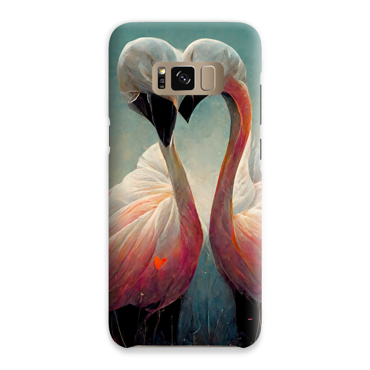 Flamingo Cuddles Snap Phone Case