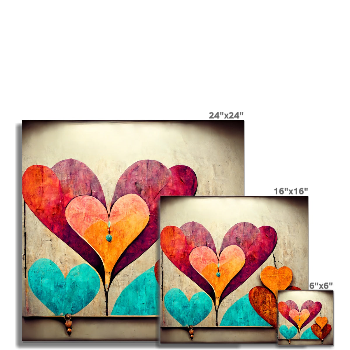 Beating Hearts Fine Art Print