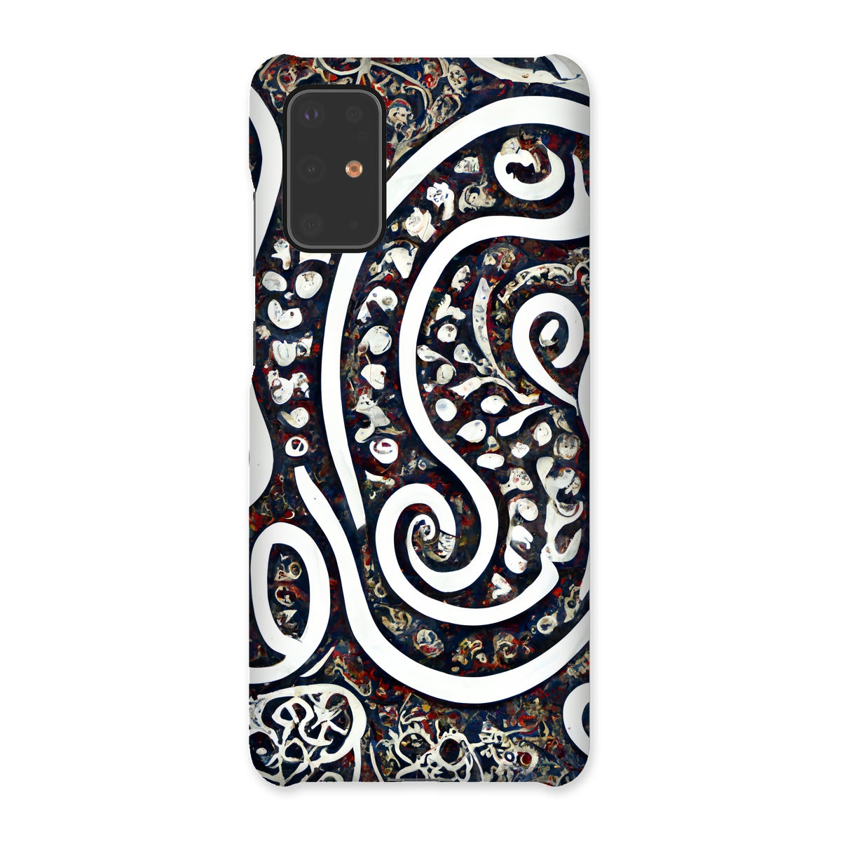 Swirling Paisley Snap Phone Case