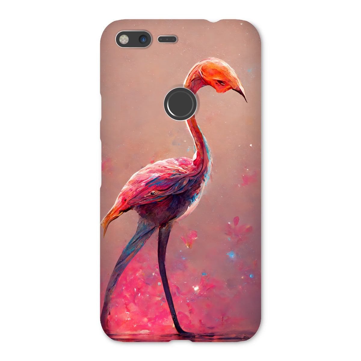 Flamingo Standing Alone Snap Phone Case