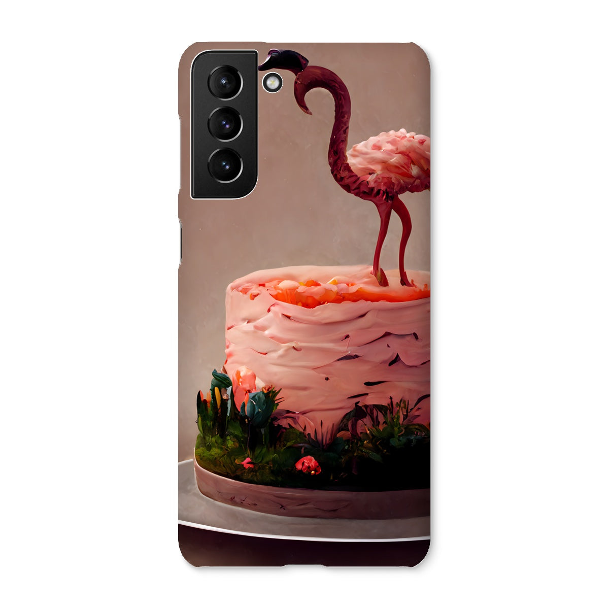 Flamingo Birthday Snap Phone Case