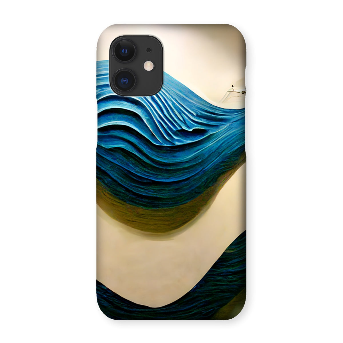 Blue Waves Snap Phone Case