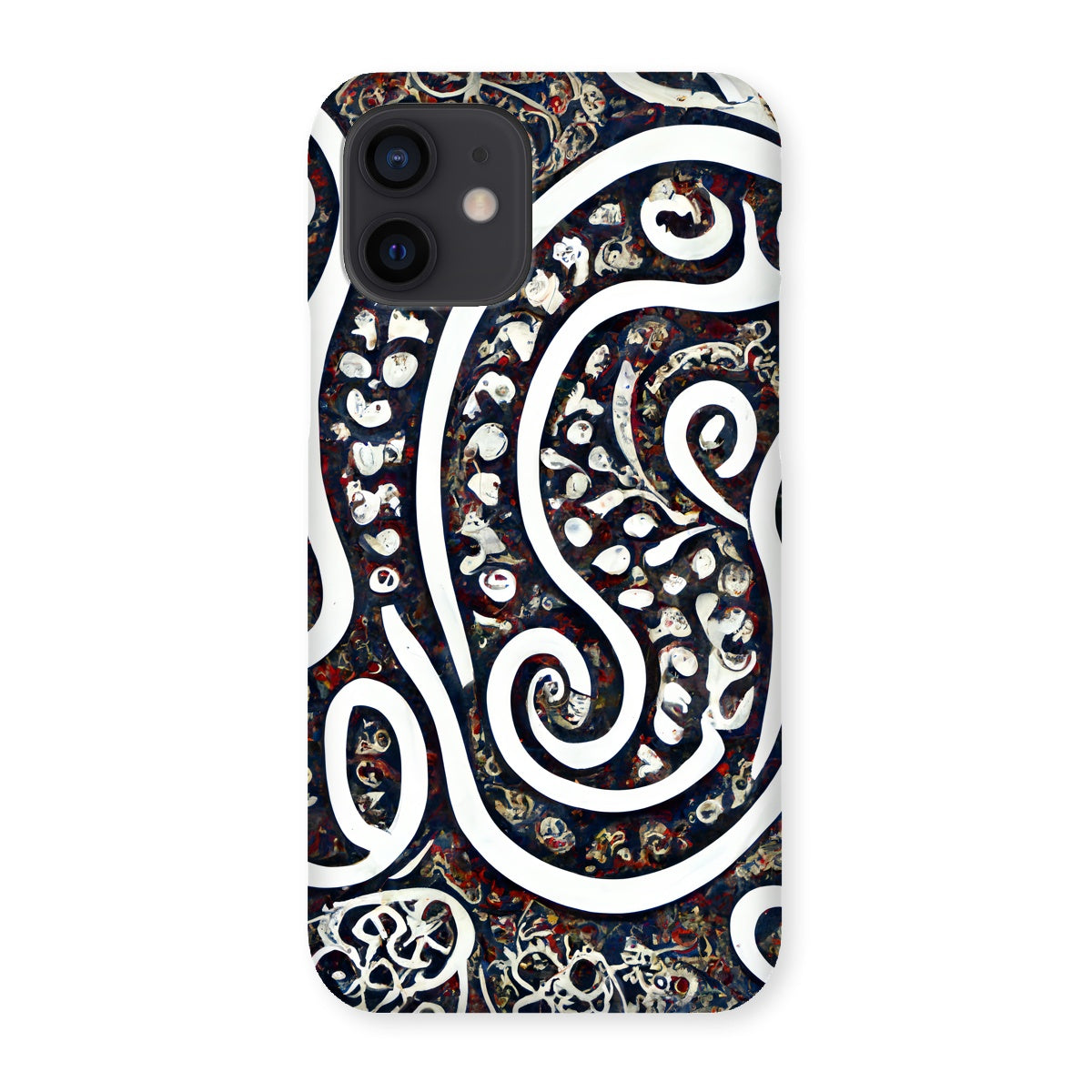 Swirling Paisley Snap Phone Case