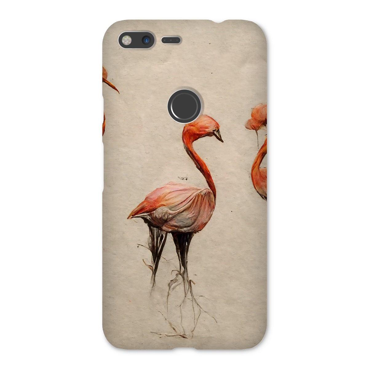 Flamingo Trio Snap Phone Case