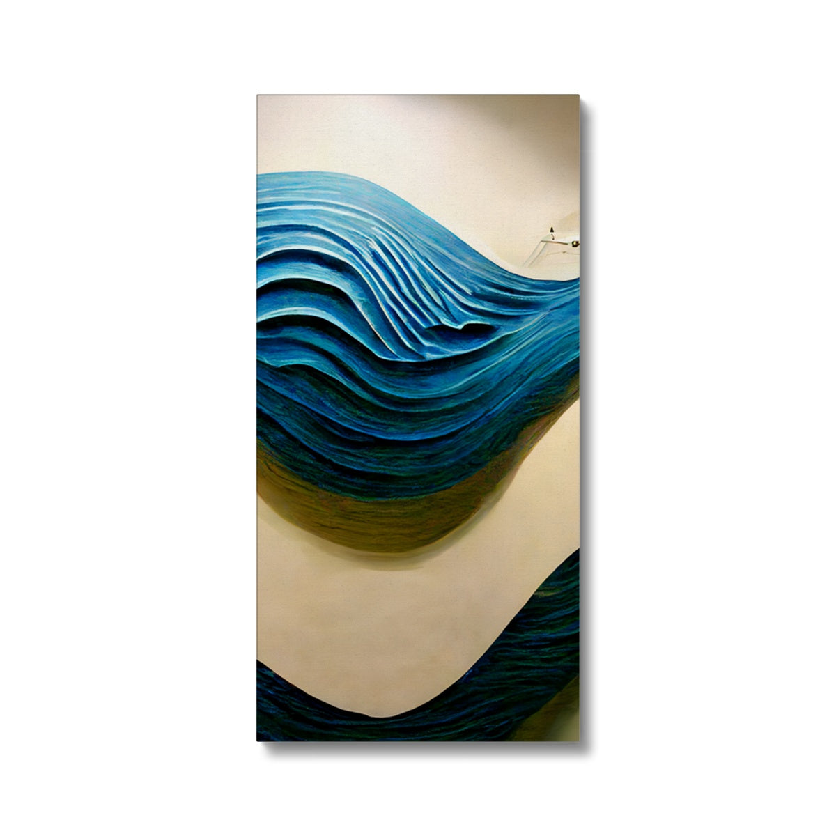 Blue Waves Canvas