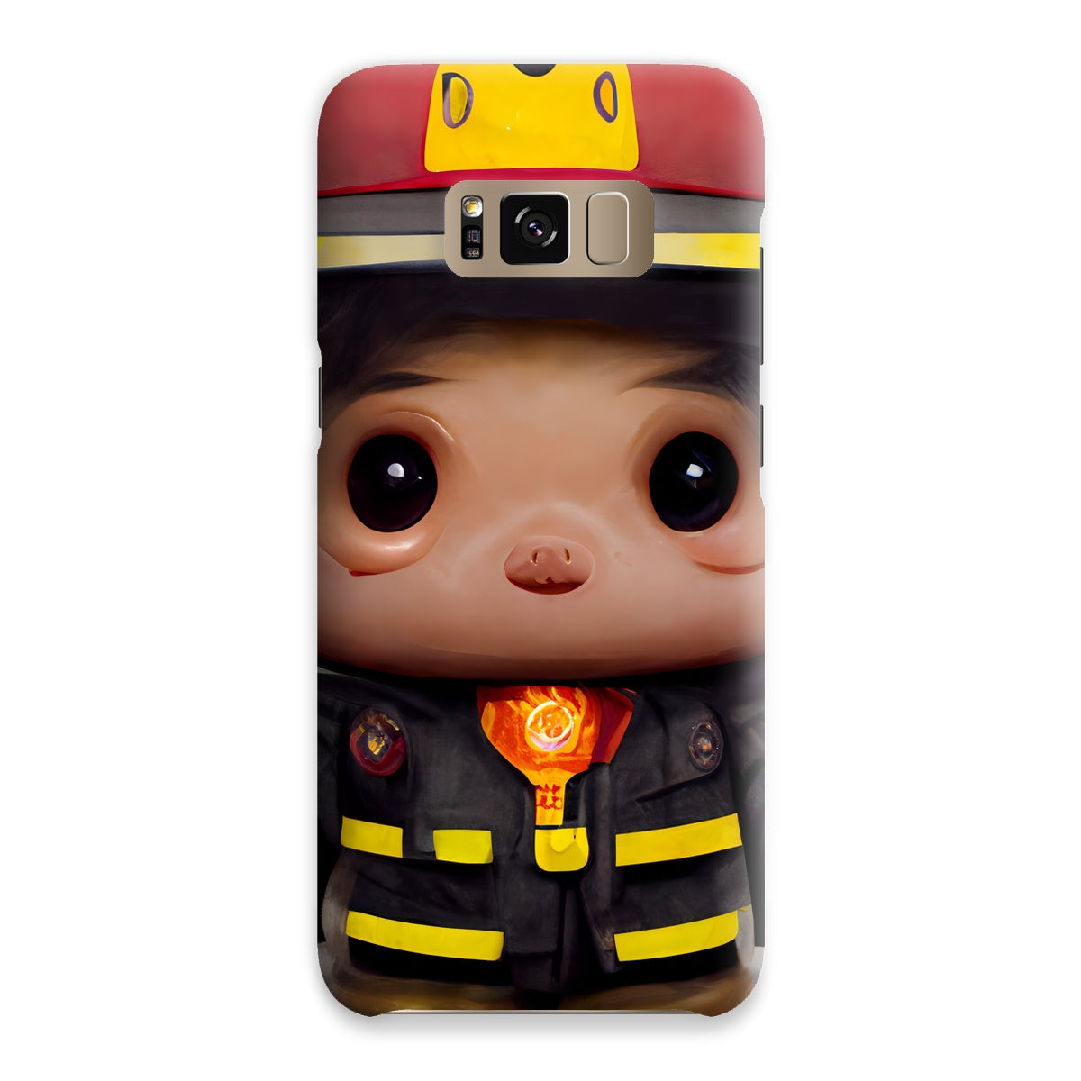 Fireman Guy Pop Snap Phone Case