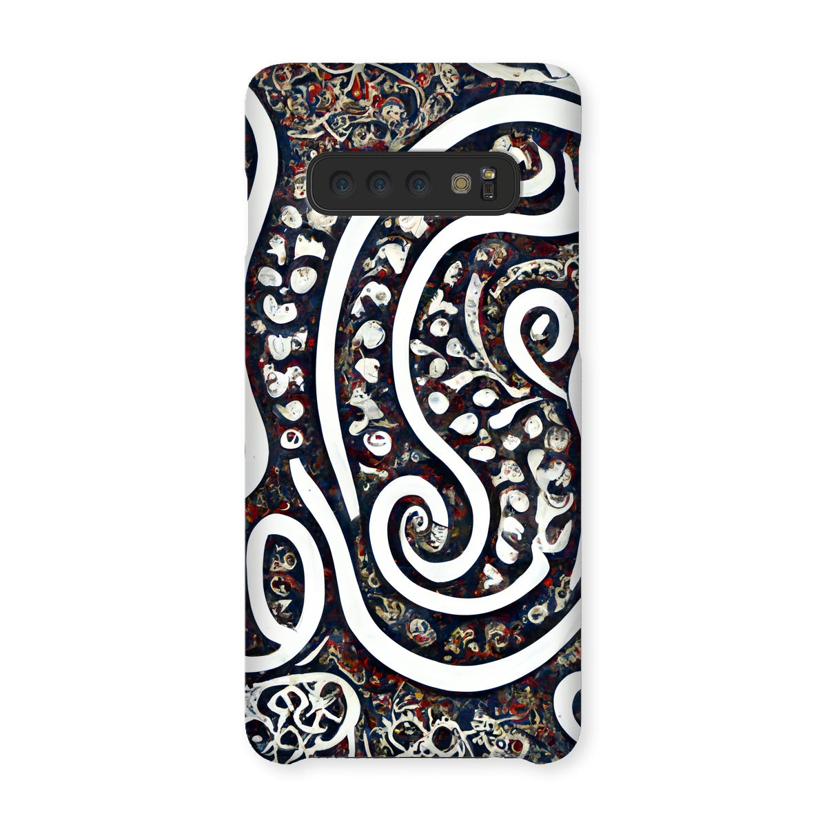 Swirling Paisley Snap Phone Case