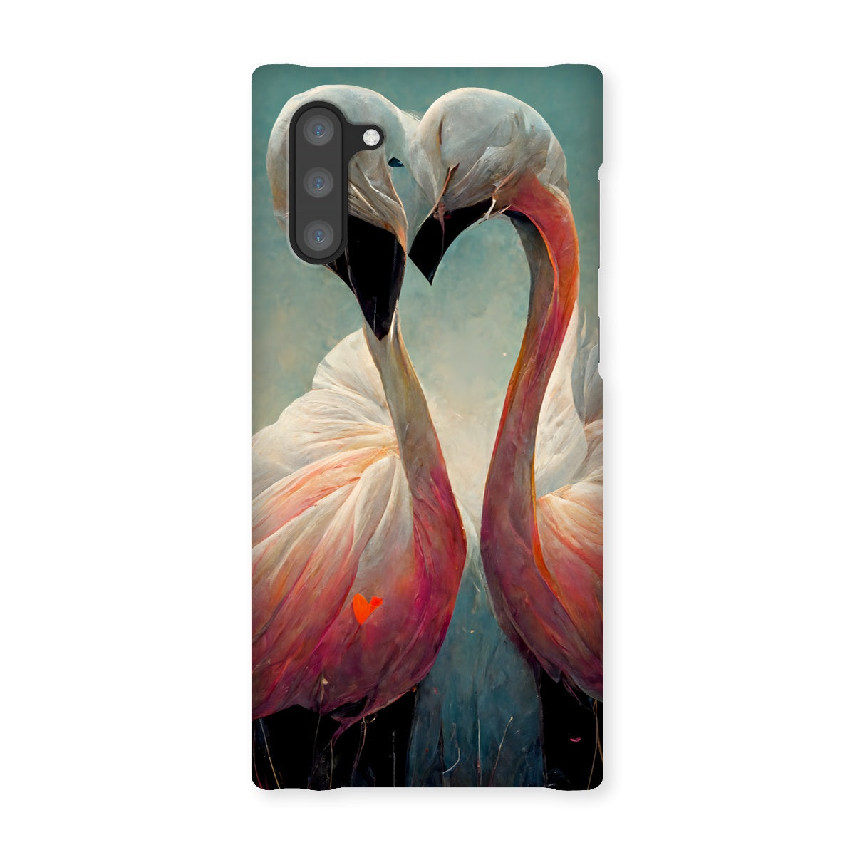 Flamingo Cuddles Snap Phone Case