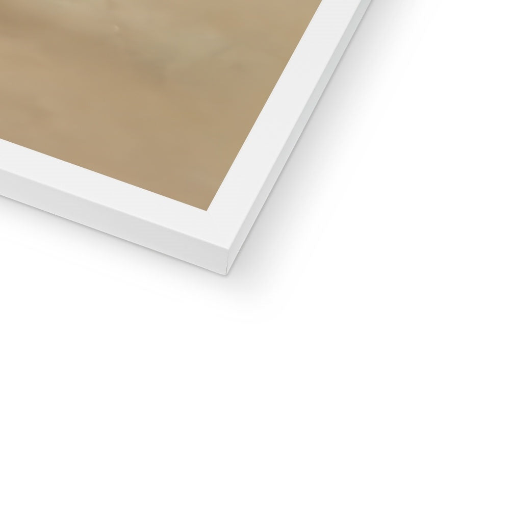 One Eye Robot Pop Framed Print
