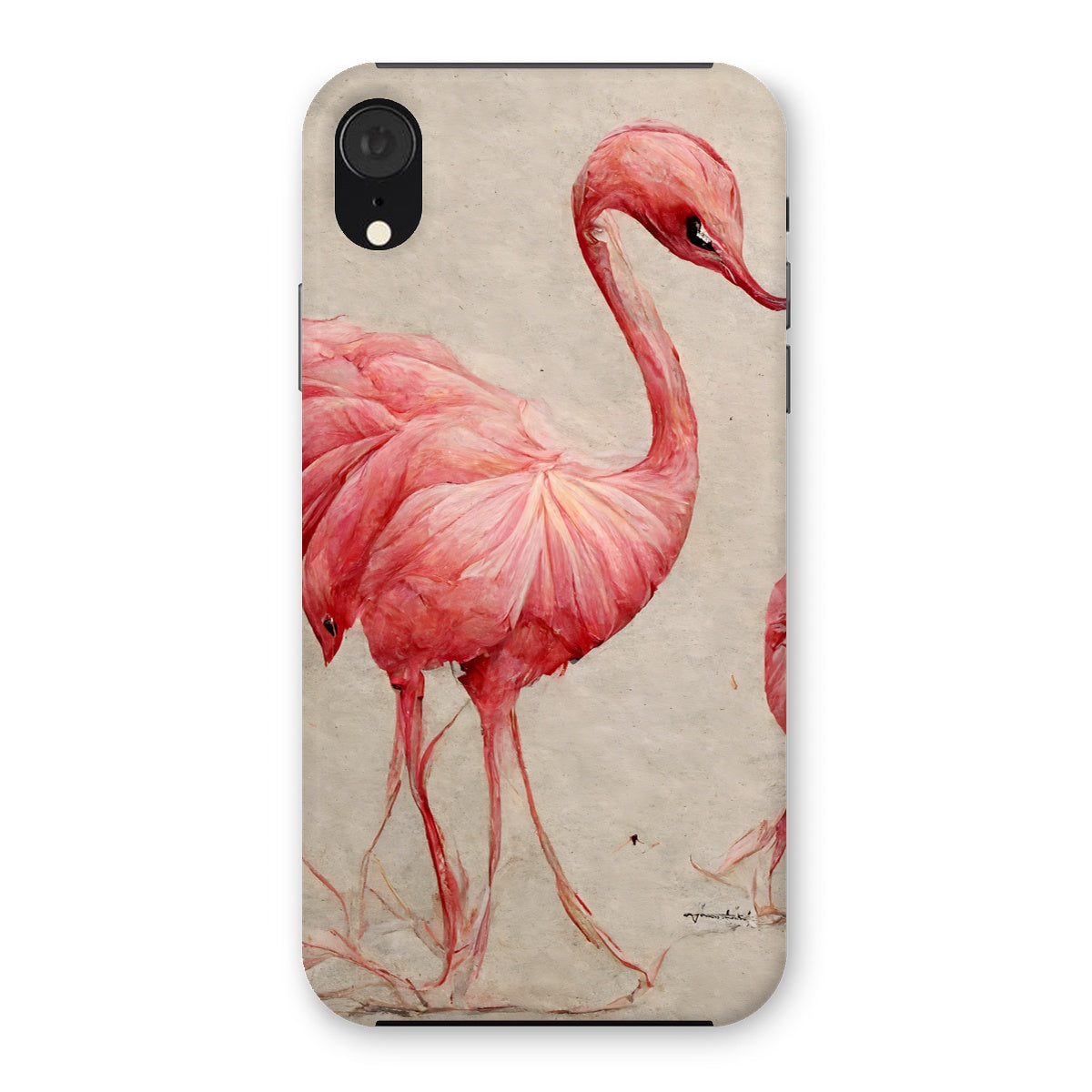 Flamingo Sketch Colors Snap Phone Case