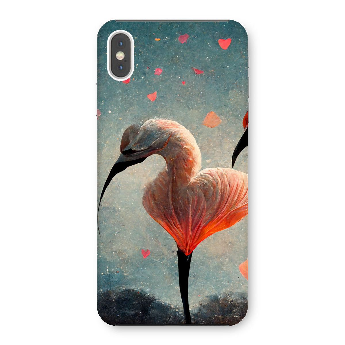 Flamingo Valentine Snap Phone Case