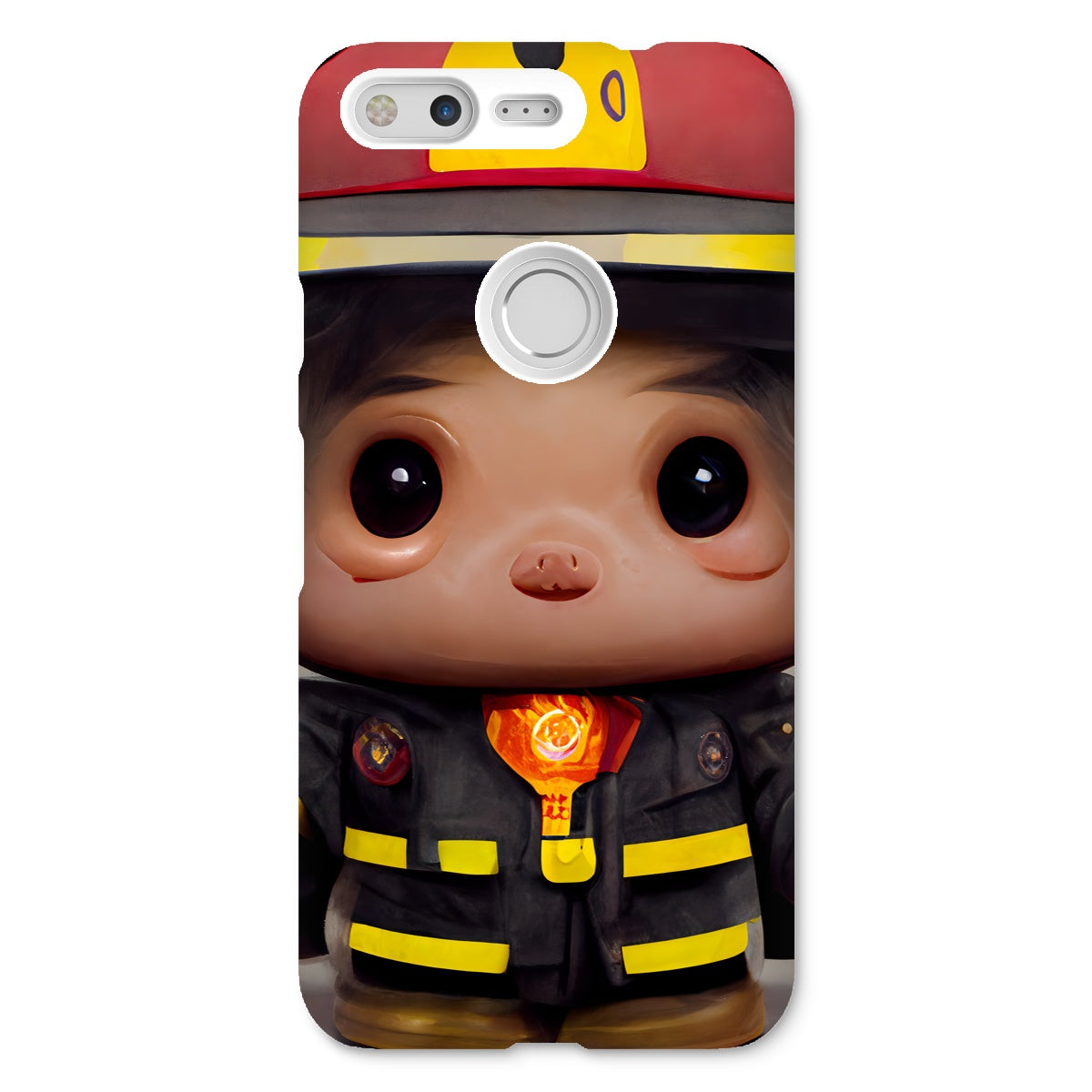 Fireman Guy Pop Snap Phone Case