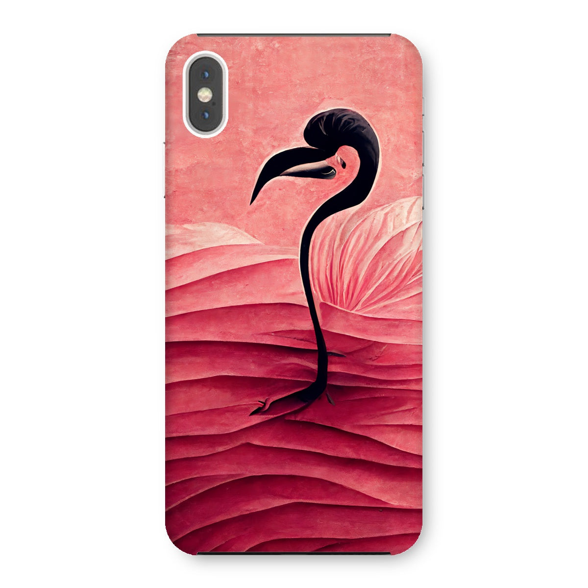 Flamingo Folds Snap Phone Case