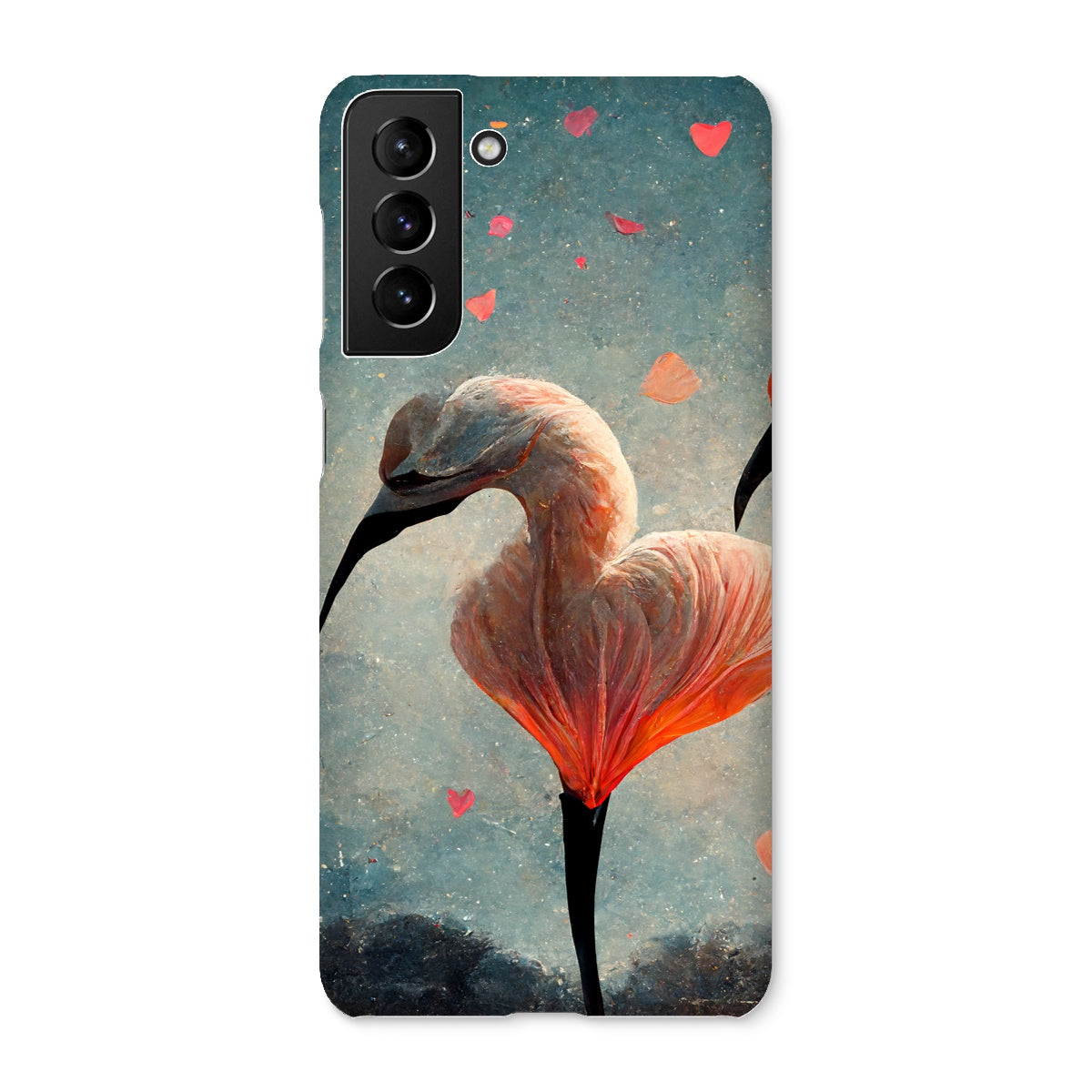 Flamingo Valentine Snap Phone Case