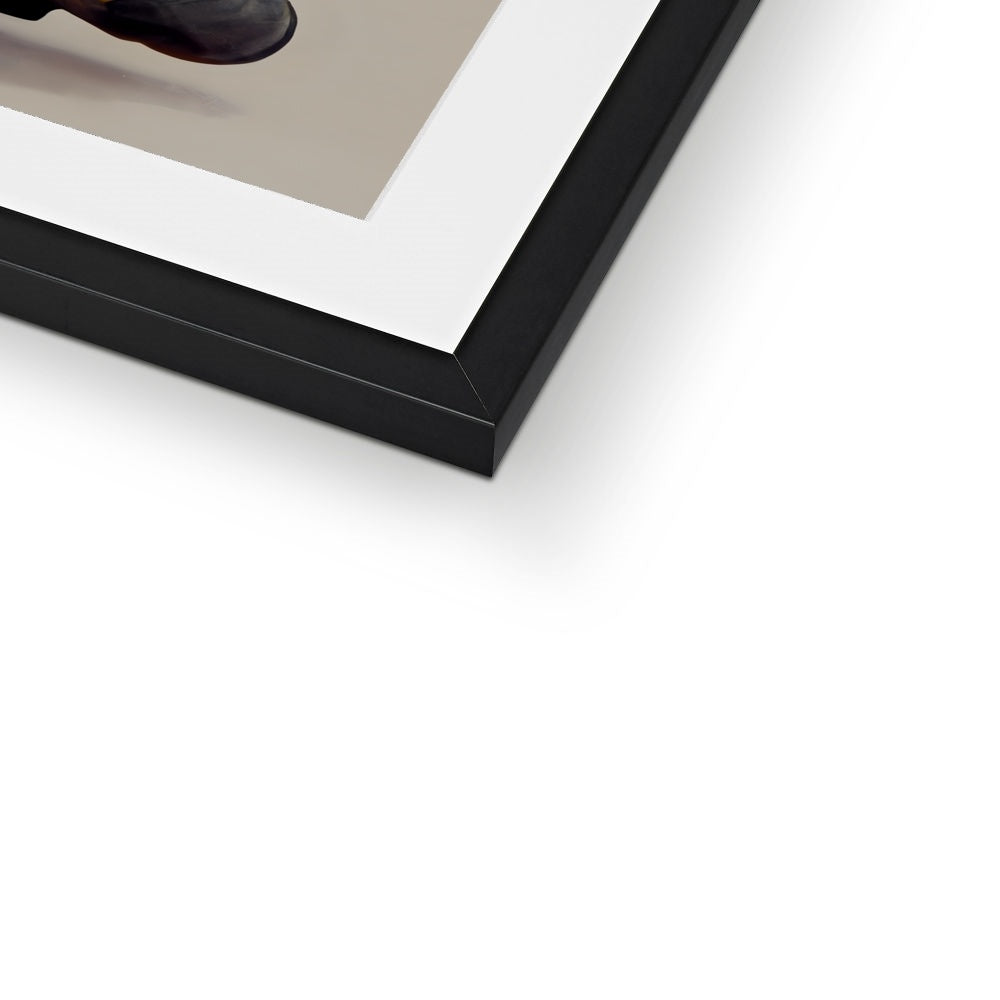 Fireman Guy Pop Framed & Mounted Print