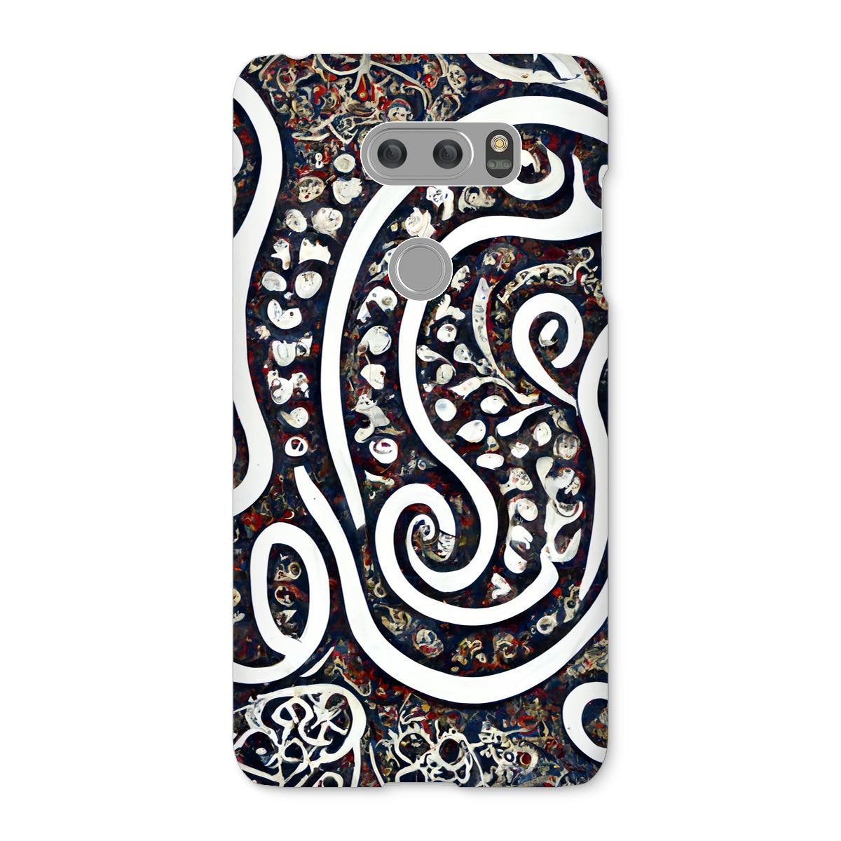 Swirling Paisley Snap Phone Case