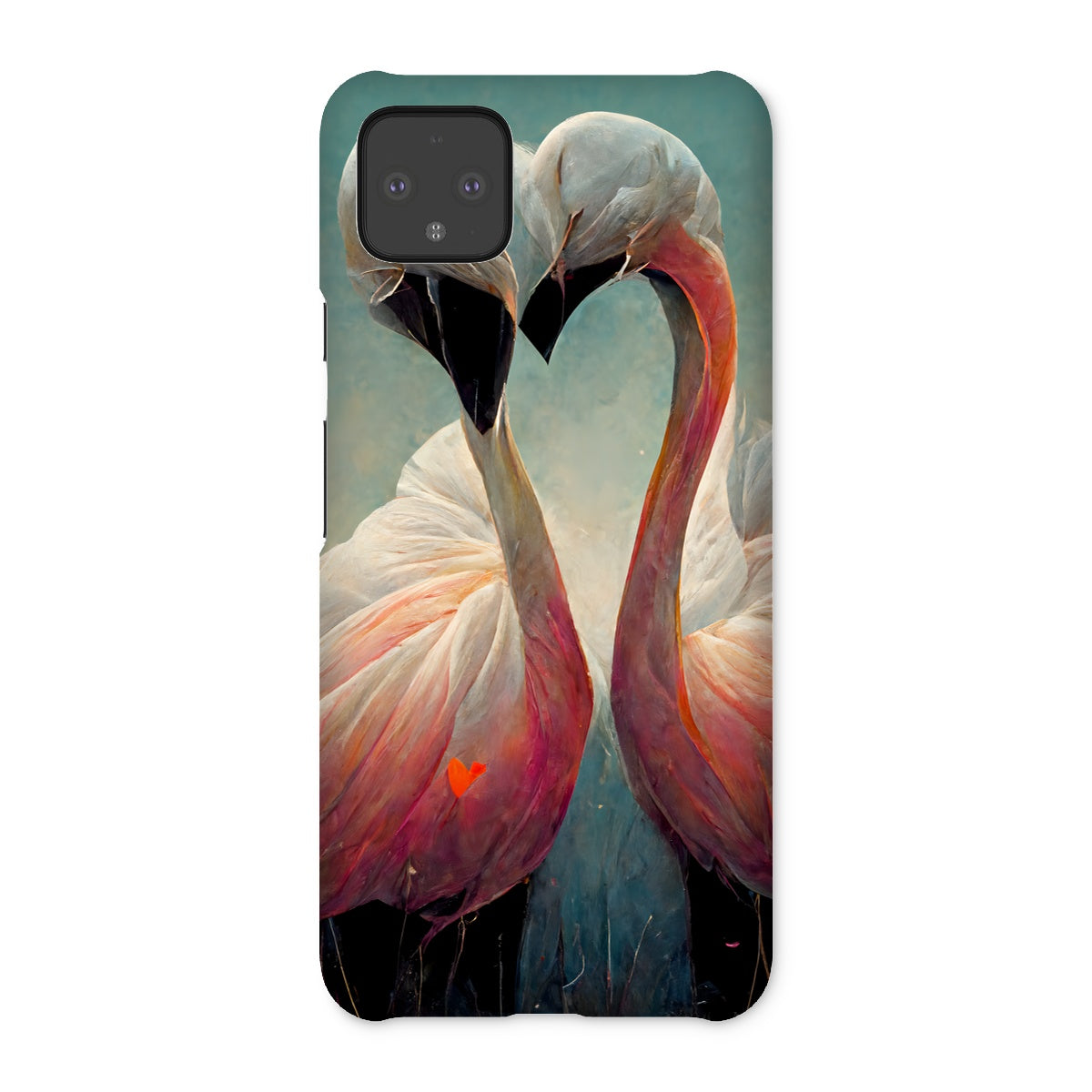 Flamingo Cuddles Snap Phone Case