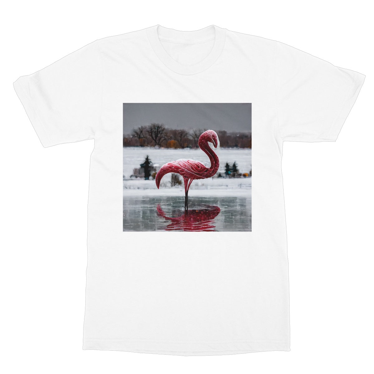 Flamingo Ice  Softstyle T-Shirt