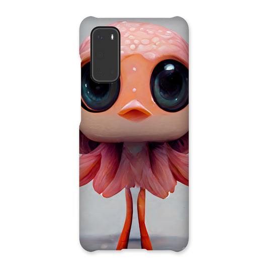 Flamingo Pop Bird Snap Phone Case