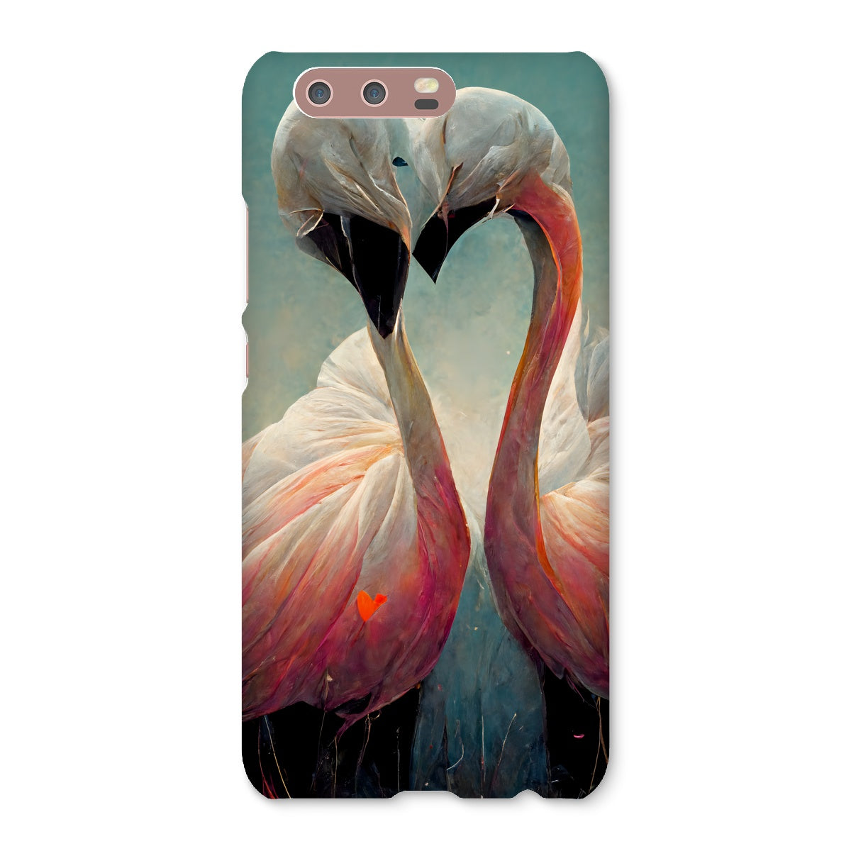 Flamingo Cuddles Snap Phone Case