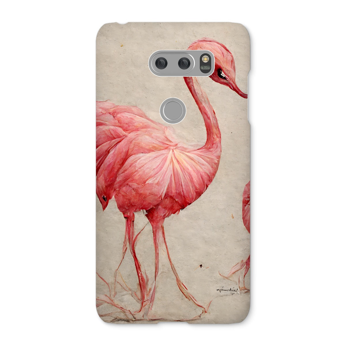 Flamingo Sketch Colors Snap Phone Case