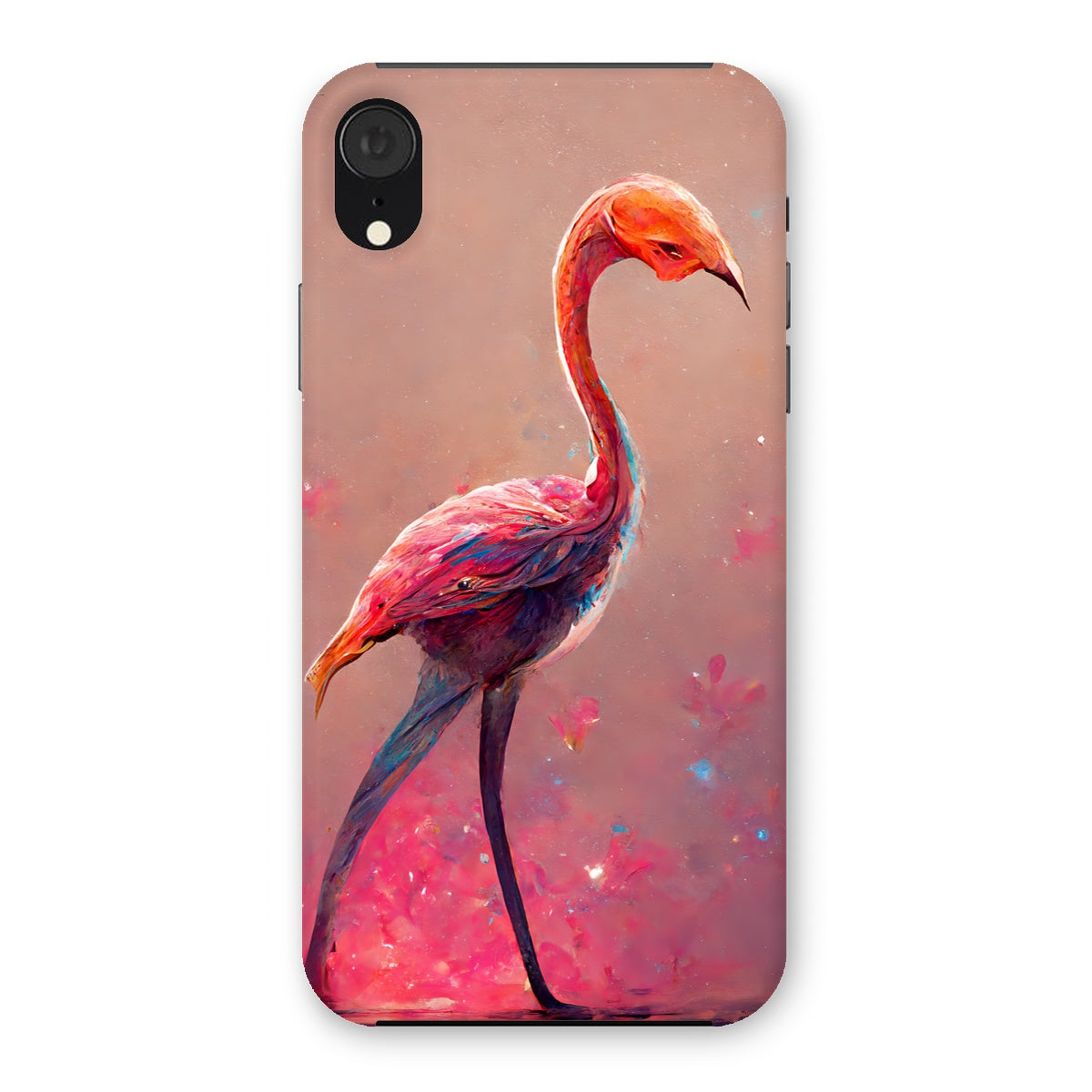 Flamingo Standing Alone Snap Phone Case