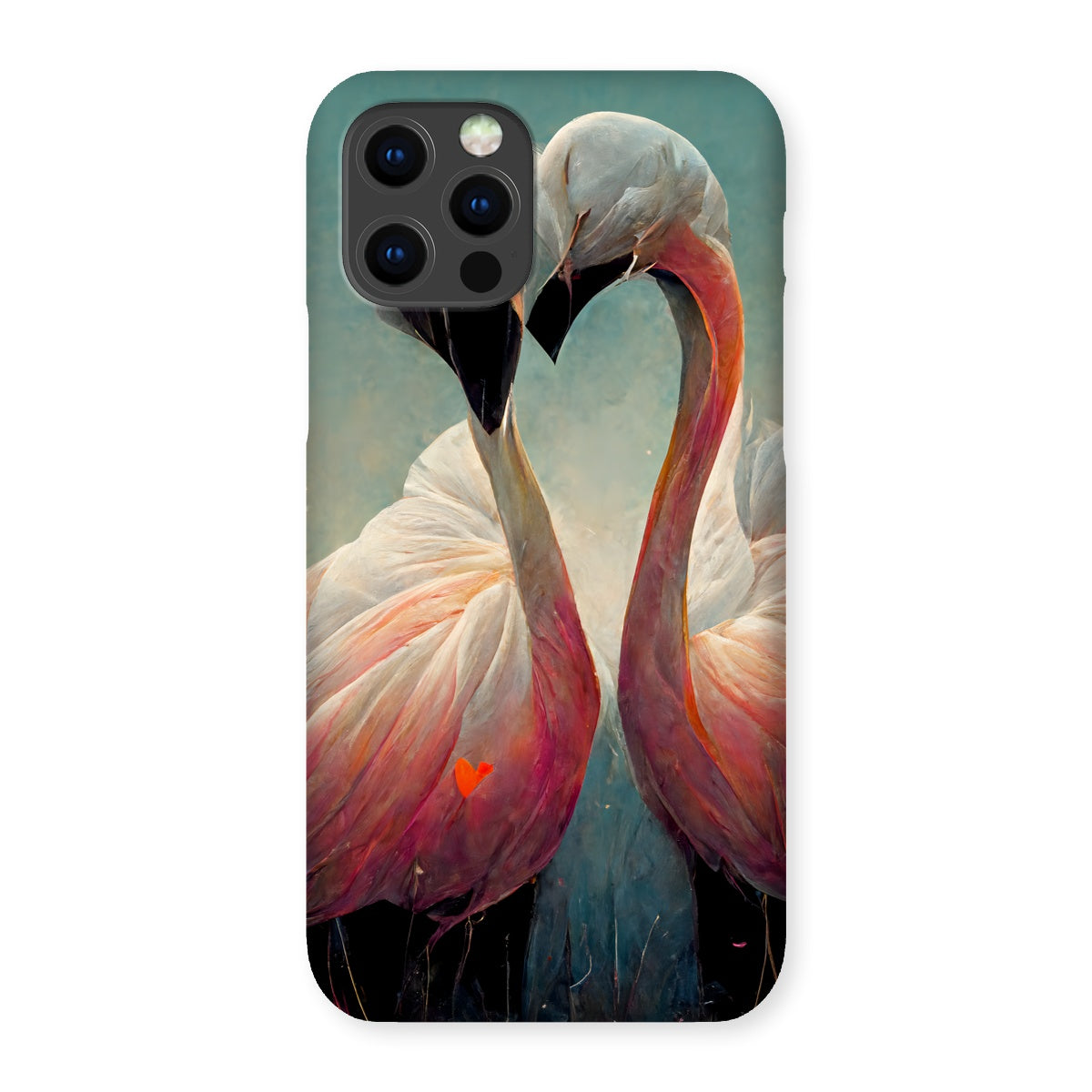 Flamingo Cuddles Snap Phone Case