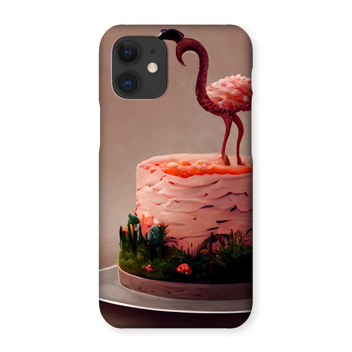 Flamingo Birthday Snap Phone Case