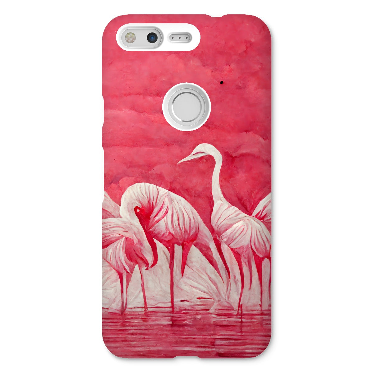 Flamingo Get Together Snap Phone Case