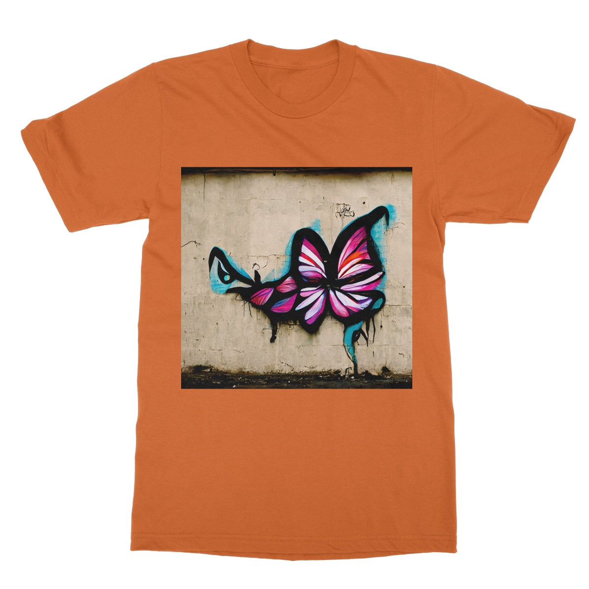 Brick Butterfly Softstyle T-Shirt