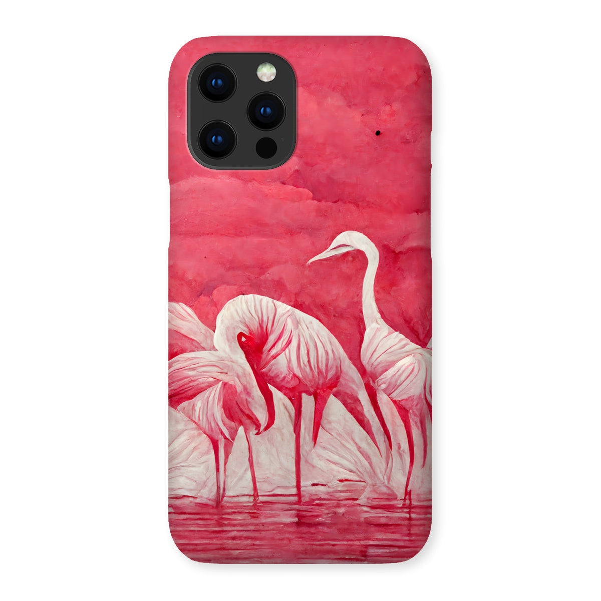 Flamingo Get Together Snap Phone Case