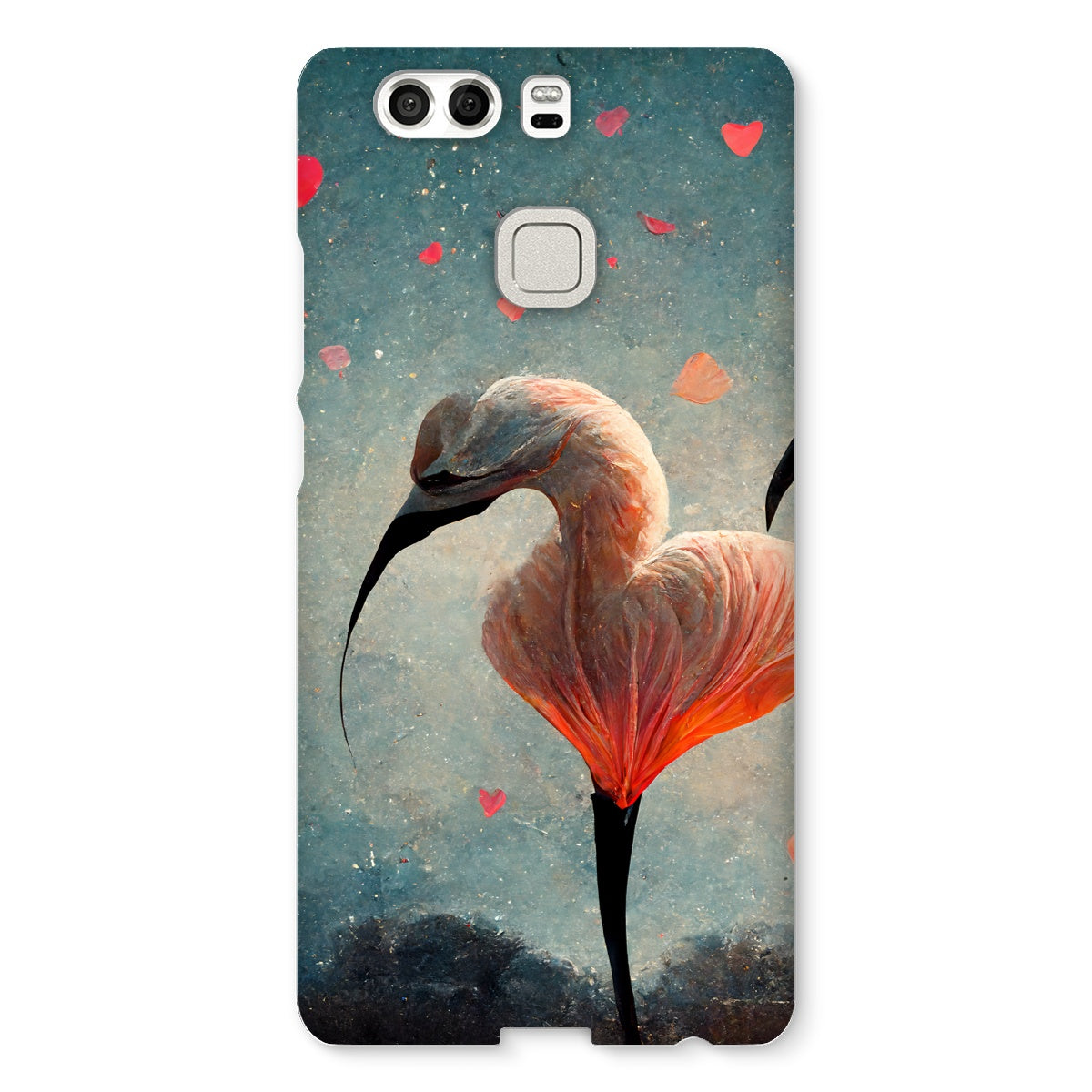 Flamingo Valentine Snap Phone Case