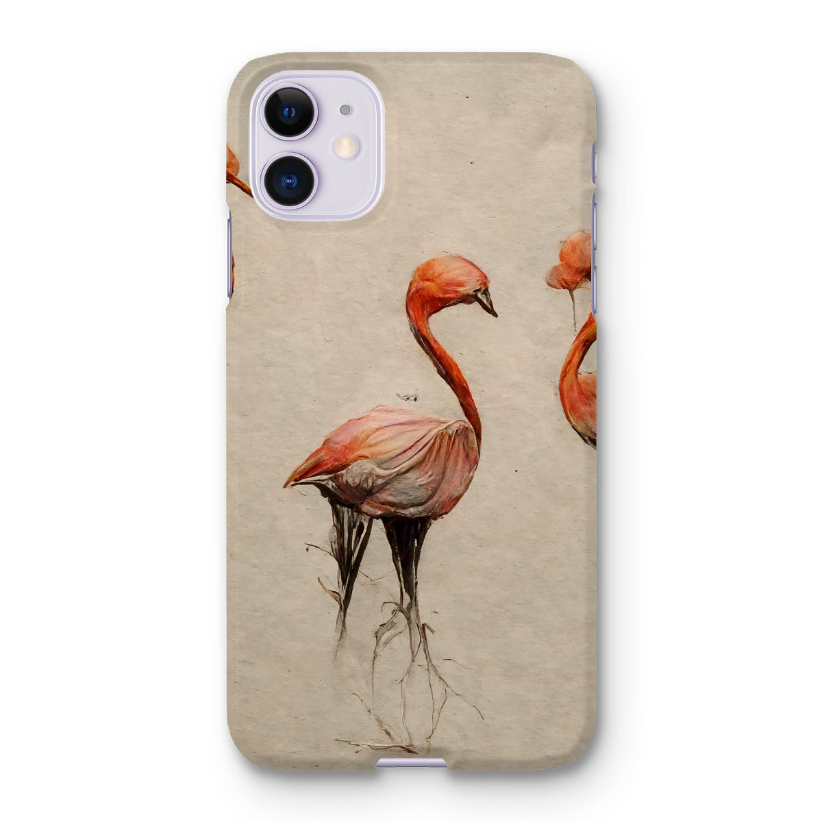 Flamingo Trio Snap Phone Case