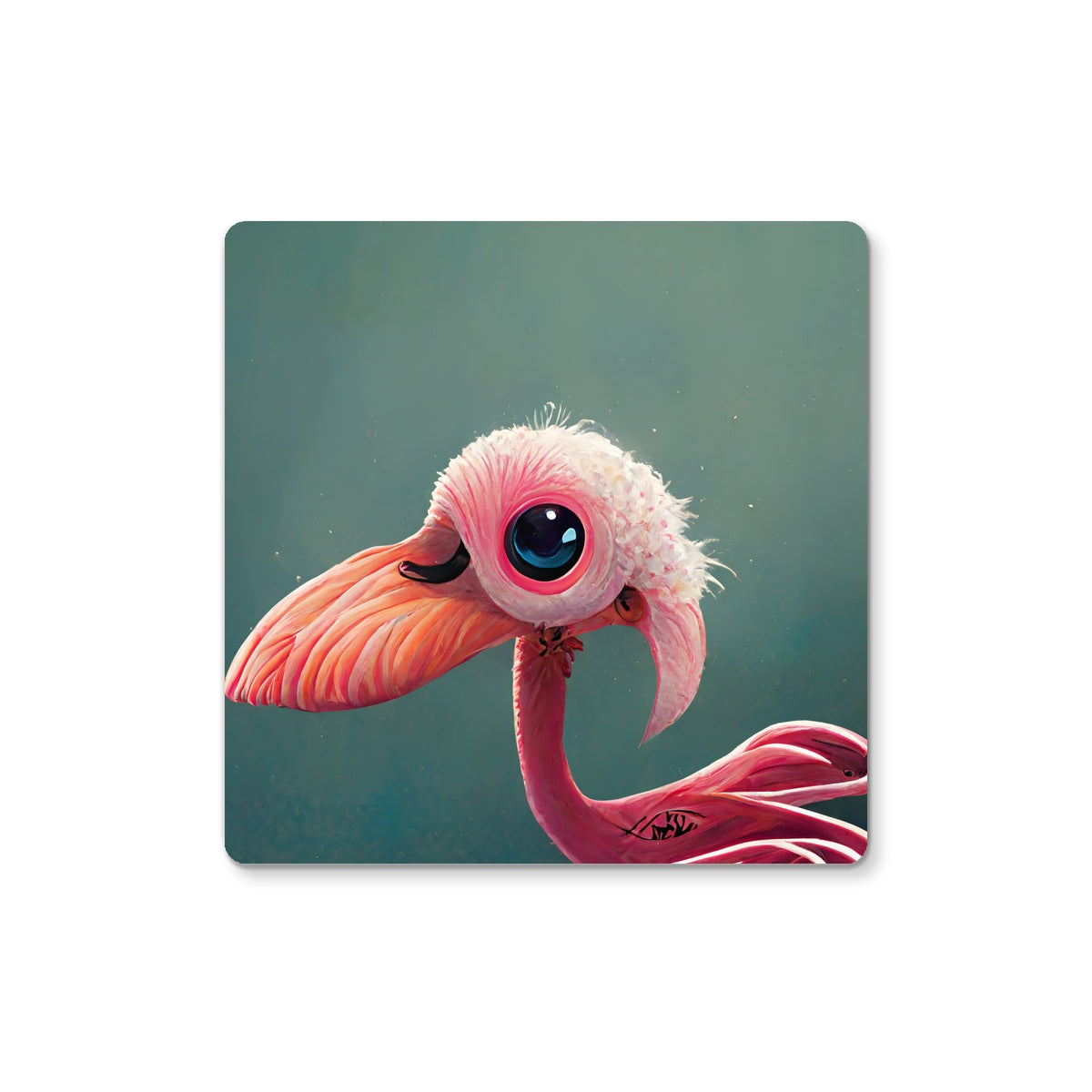 Baby Bird Flamingo Coaster