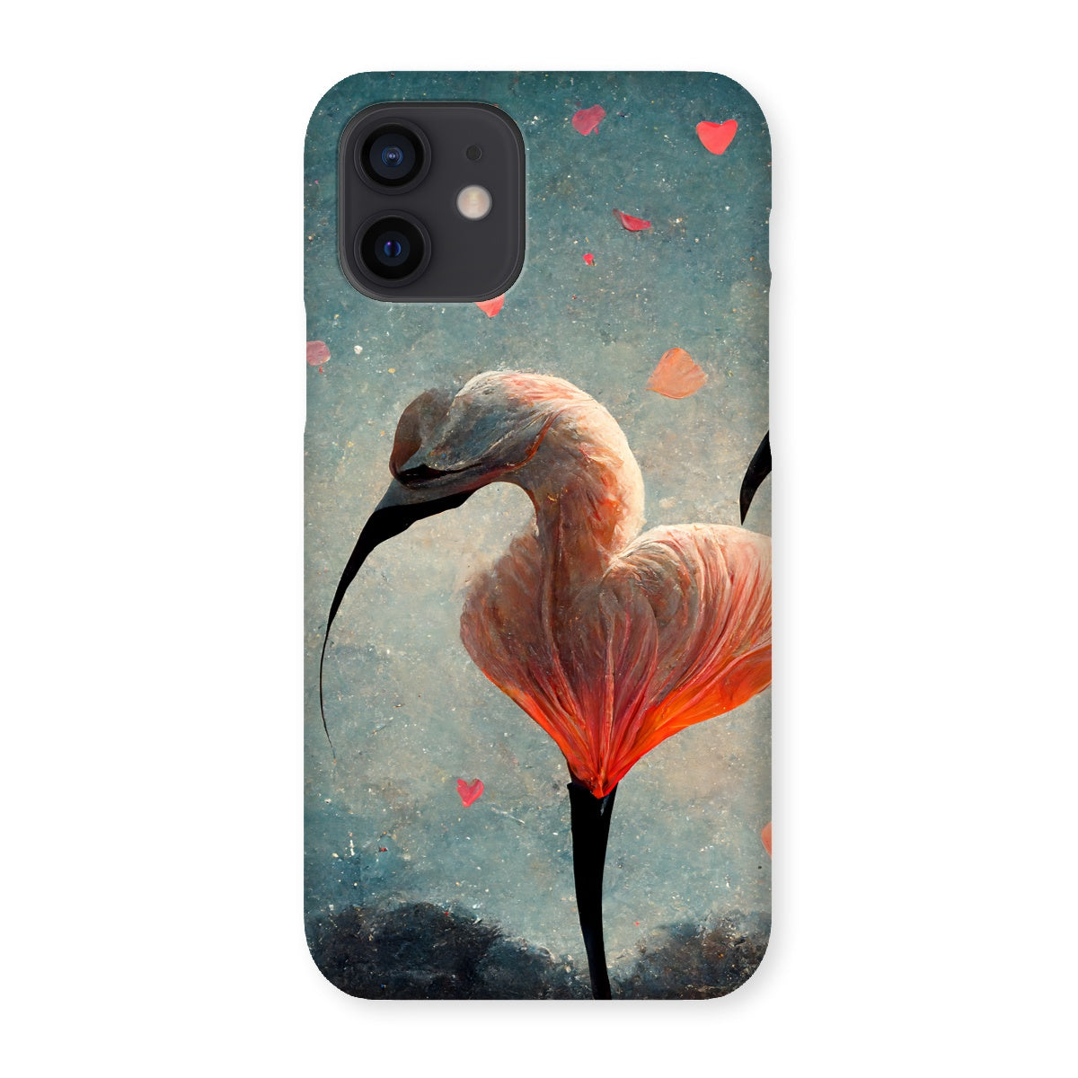 Flamingo Valentine Snap Phone Case