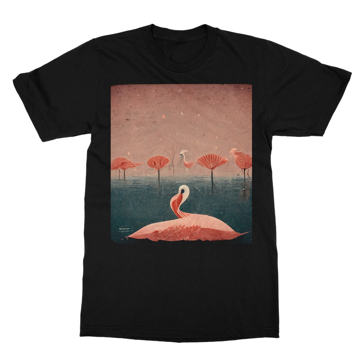 Flamingo Fans Softstyle T-Shirt