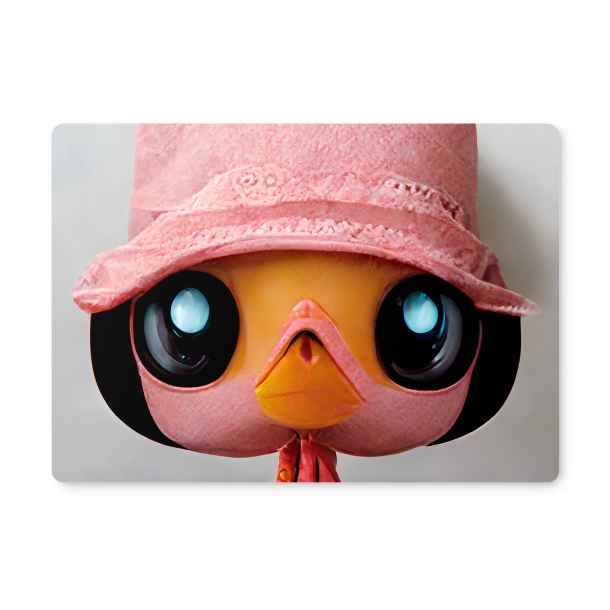 Flamingo Pop Hat  Placemat