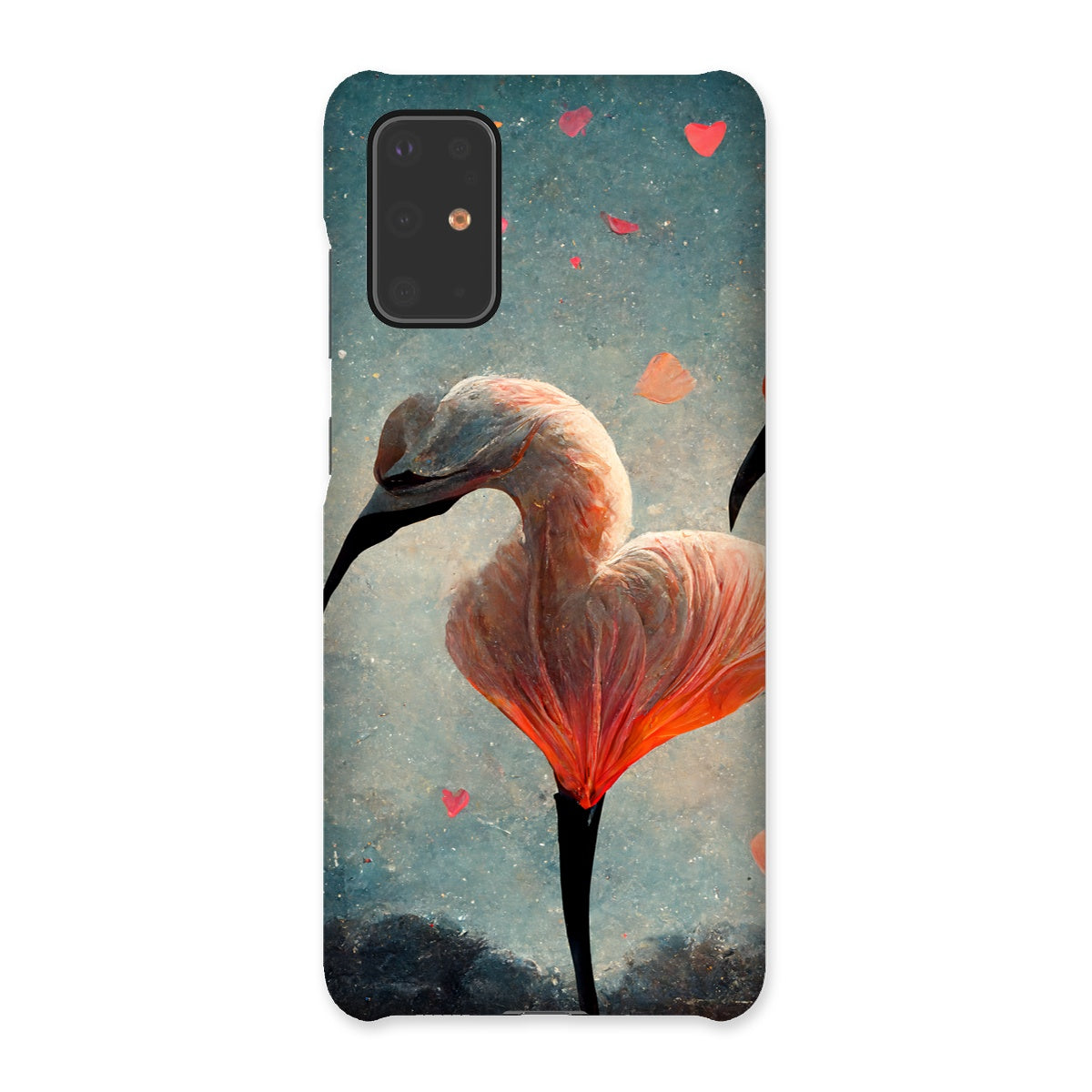 Flamingo Valentine Snap Phone Case