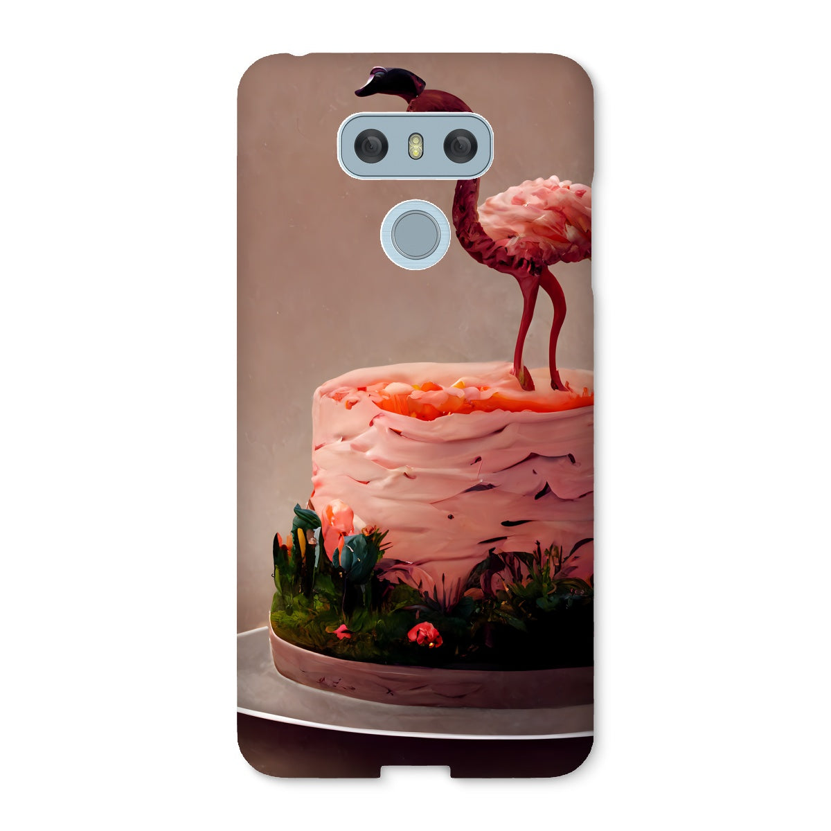 Flamingo Birthday Snap Phone Case