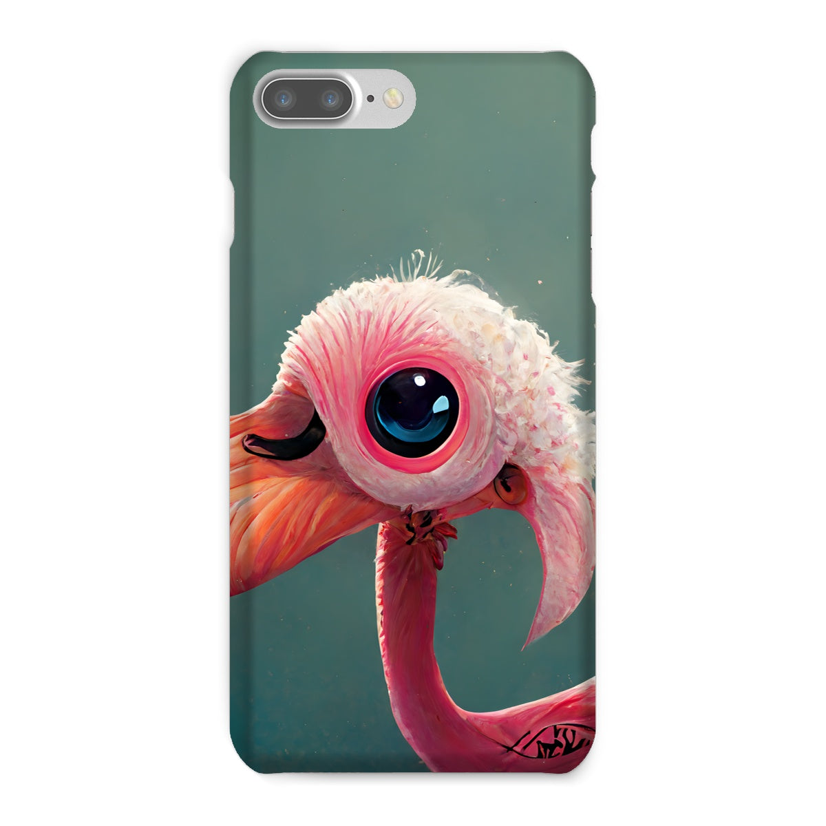 Baby Bird Flamingo Snap Phone Case