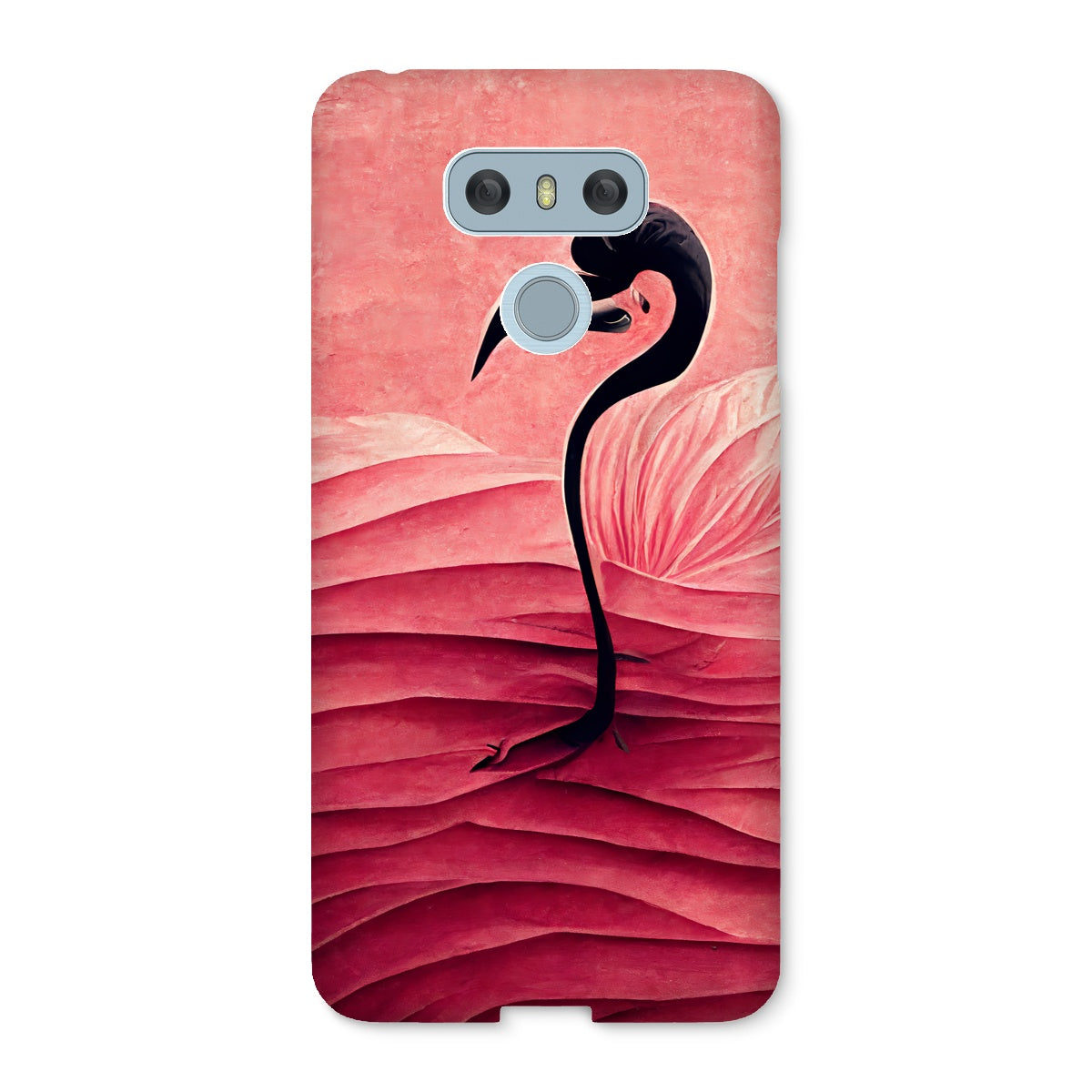 Flamingo Folds Snap Phone Case