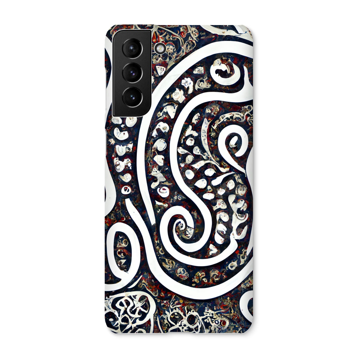 Swirling Paisley Snap Phone Case