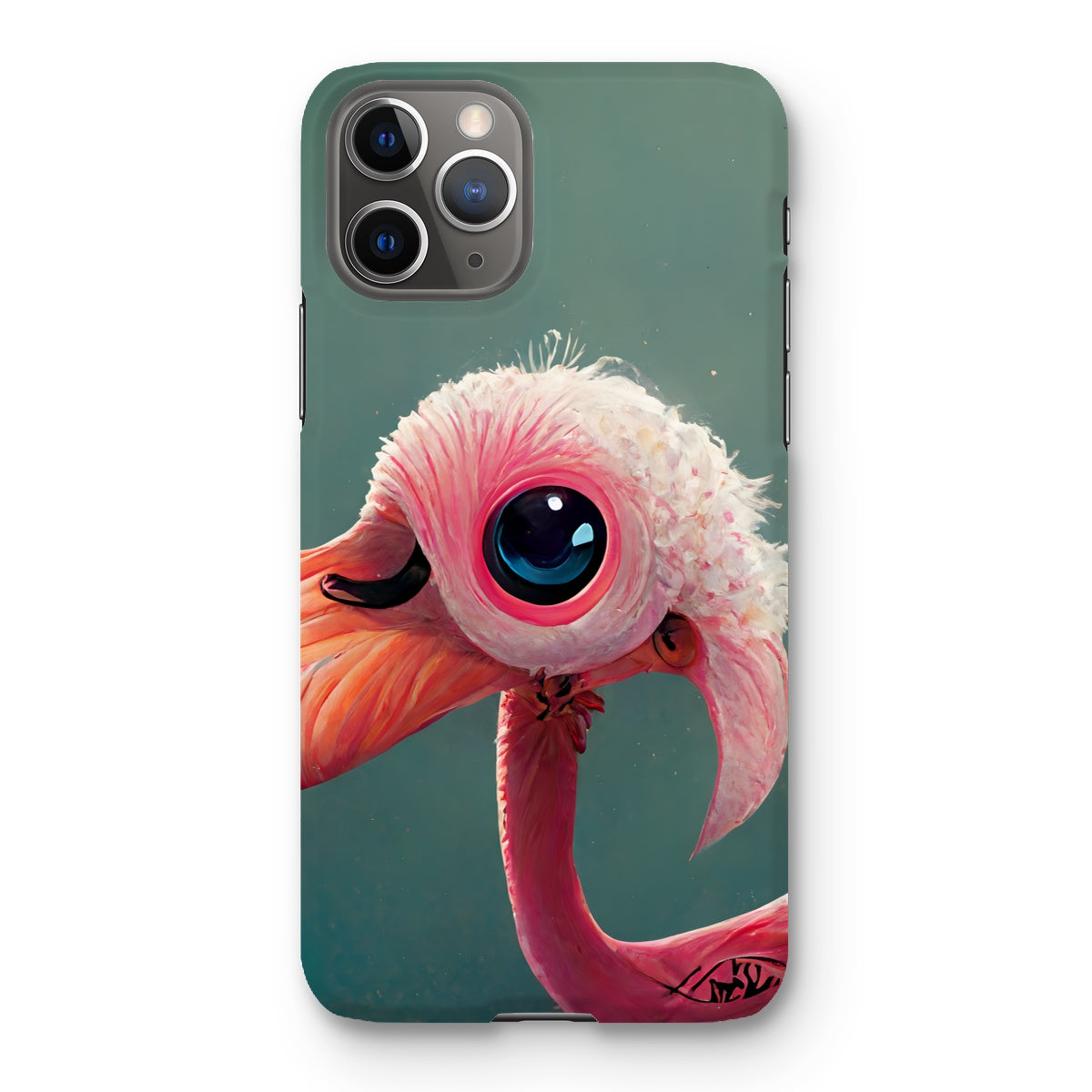 Baby Bird Flamingo Snap Phone Case